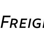 FreightSans-MediumItalicSC