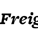 FreightMicroProBold-Italic