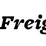 FreightMicroBlackItalic