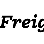 FreightMacroProBold-Italic