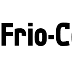 Frio Condensed Black