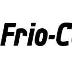 Frio Condensed Black