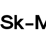 Sk-Modernist Bold