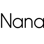 Nanami Rounded Pro Extra Light