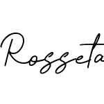 Rosseta Notes - Personal Use