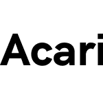 Acari Sans