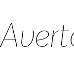 AvertaW01-ExtrathinItalic