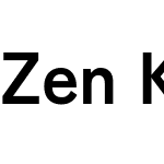 Zen Kaku Gothic A