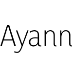 Ayanna ExtraLight