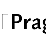 PragmaNDOsF-Bold