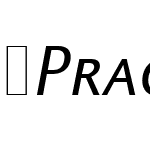 PragmaNDSCOsF-Italic