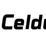 Celdum ExtraBold Italic