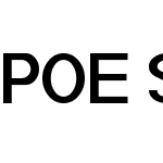 POE Sans Pro