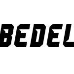 Bedel Black Italic Cutted