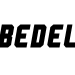 Bedel Black Italic