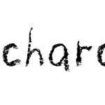charcoal font