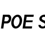 POE Sans Pro Condensed