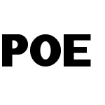 POE Sans Pro Expanded
