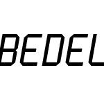 Bedel Basic Italic