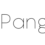 Pangram ExtraLight