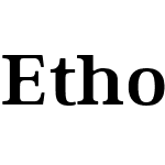 Ethos Expanded Bold