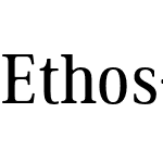 Ethos Condensed Regular