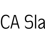 CA Slalom Condensed