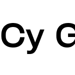 Cy Grotesk