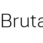 Brutal Type