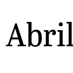 AbrilTitlingSemiCnd