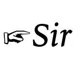 SirbaGreek-Italic