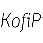 KofiPureKursivLight