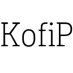 KofiPureSerifLight