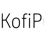 KofiPureSansLight