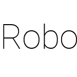 Roboto Thin