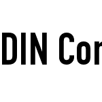 DIN Condensed