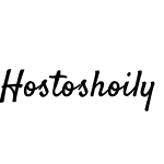 Hostoshoily Unicode