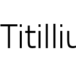 Titillium Web