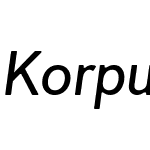 Korpus GroteskA