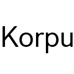 Korpus GroteskB