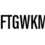 FTGWKM+AcuminProExtraCond-Semibold