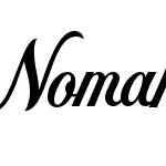 Nomah Script Bold