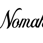 Nomah Script Medium