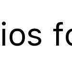 ios font byNads