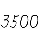 3500