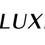 Luxia Demo Medium Oblique