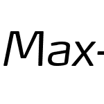 Max-LightItalic