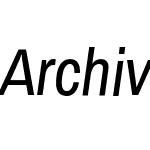 Archivo Narrow