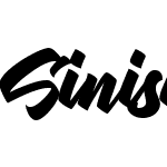 download sinisuka font