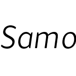 Samo Sans Pro